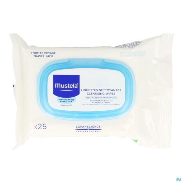 Mustela Pn Lingettes Visage 25