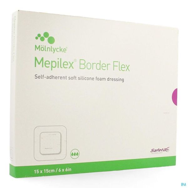 Mepilex Border Flex 15X15Cm 595400 5 St