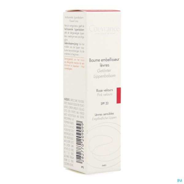 Avene Couvrance Corr.teint Baume Levres Rose 3g