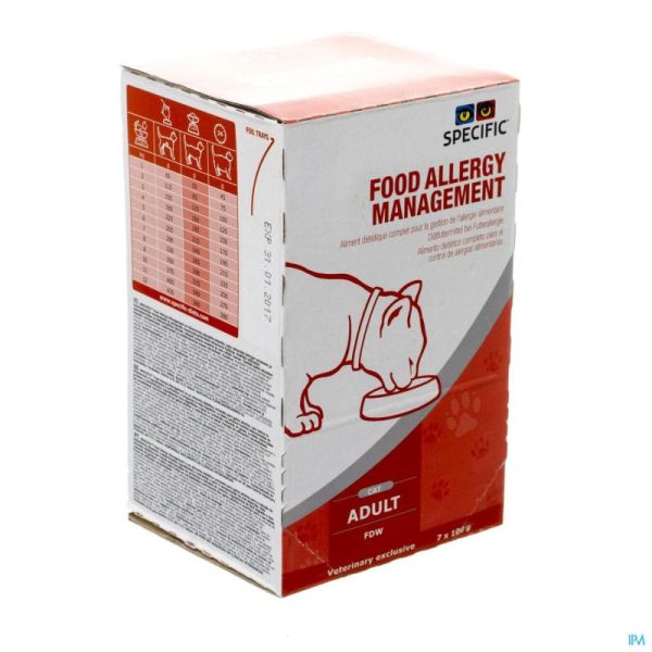 Specific Fdw Kat Food Allergy Manag 7X100 G 222012