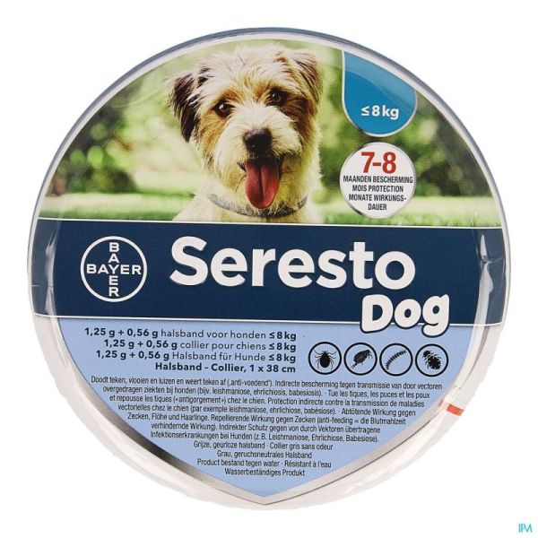 Seresto Dog 1,25g +0,56g Collier ( 8kg