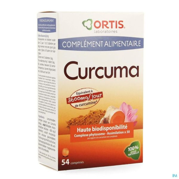 Ortis Curcuma 54 Tabl 40058134