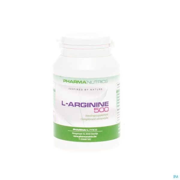 L-Arginine 500 Pharmanutrics 60 Caps