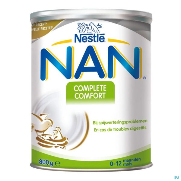 Nan Complete Comfort Lait Nourrisson Pdr 800g