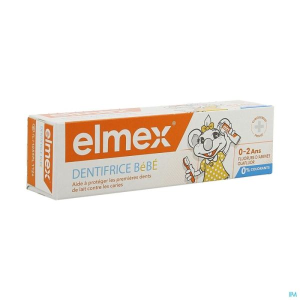 Elmex Dentifrice Baby 0-2a 50ml