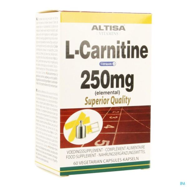 Altisa L-Carnitine 60 Tabl 250 Mg
