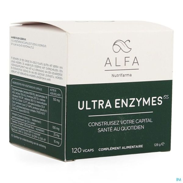 Alfa Ultra Enzymes 120 V-Caps