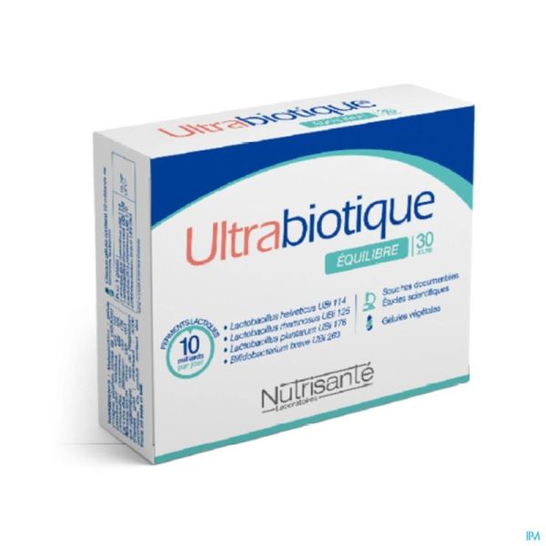 Ultrabiotique Equilibre Nutrisante 30D 30 Caps Nm