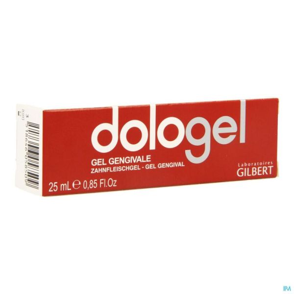 Gilbert Dologel Tandvleesbals 25 Ml