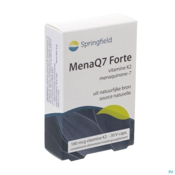 Menaq7 Vit K2 Forte Springfield 30 Caps 180 Mg
