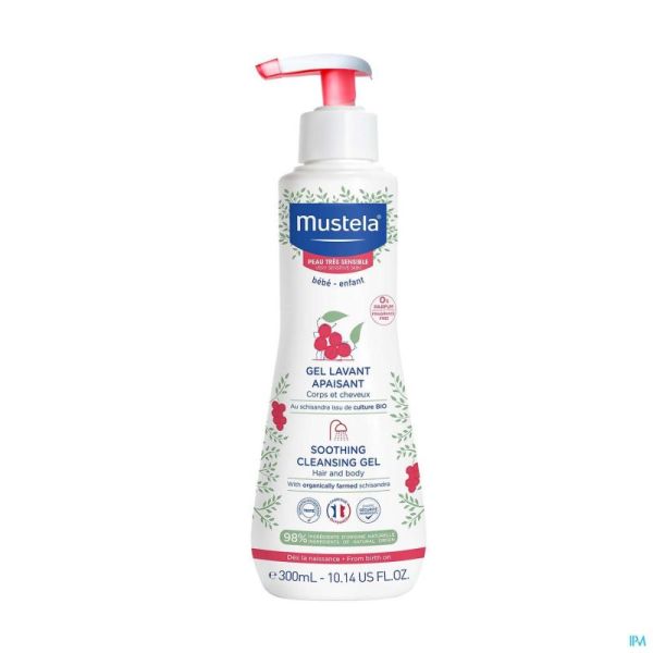 Mustela Baby Verzacht Wasgel Z Gev H 300 Ml