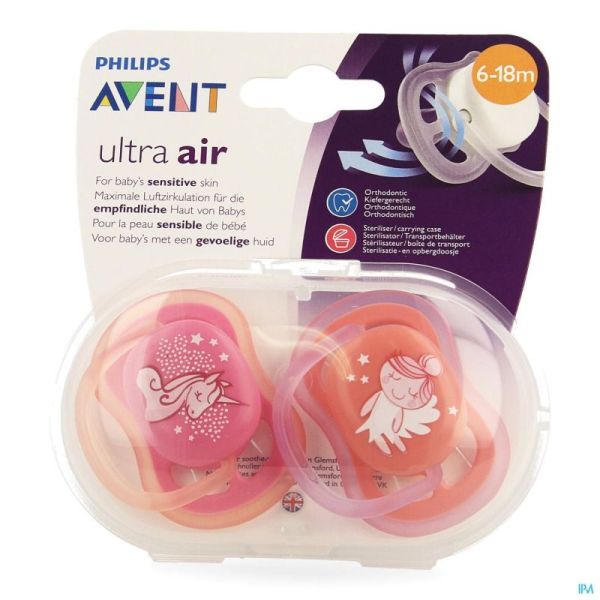 Avent Fopsp Air Girl Deco+6M 2 St 345/22