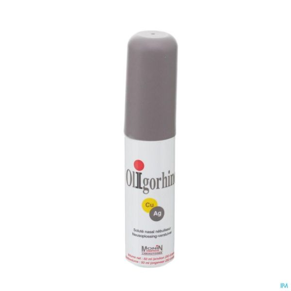 Oligorhine Cu/Ag Neusspray 50 Ml