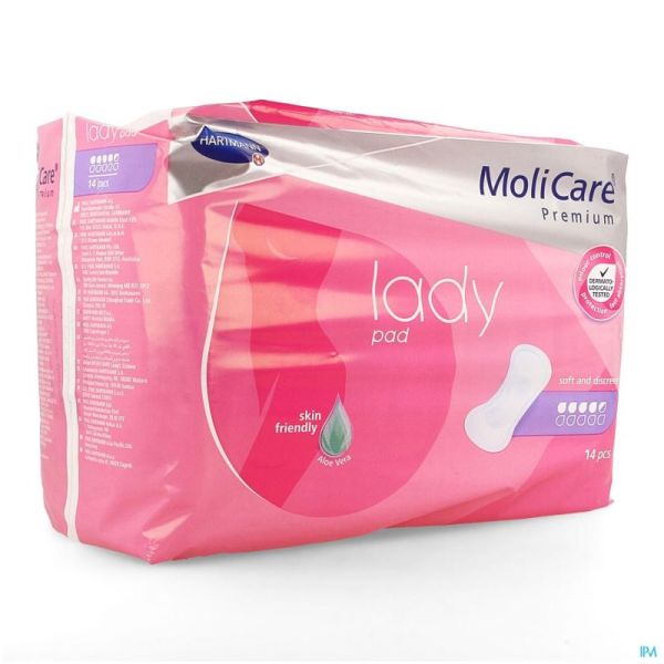 Hartmann Molicare Premium Lady Pad 4,5 Drops 14 St