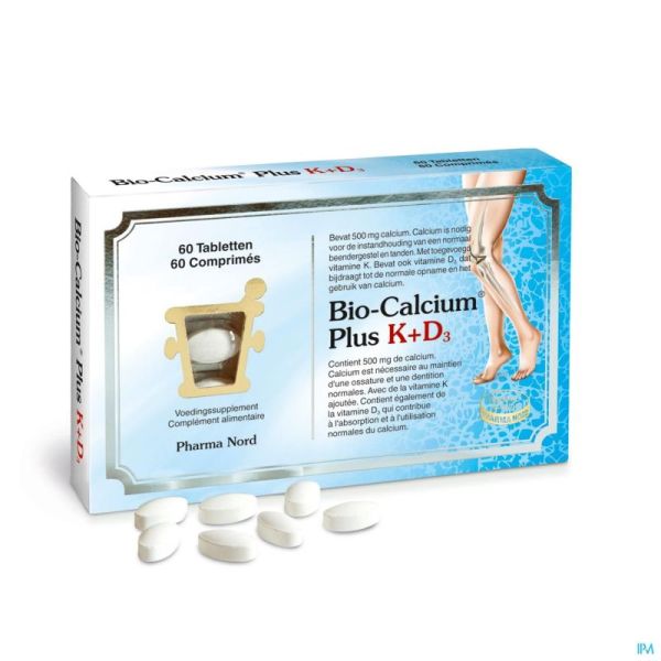 Bio-Calcium Plus K+D3 60 Tabl