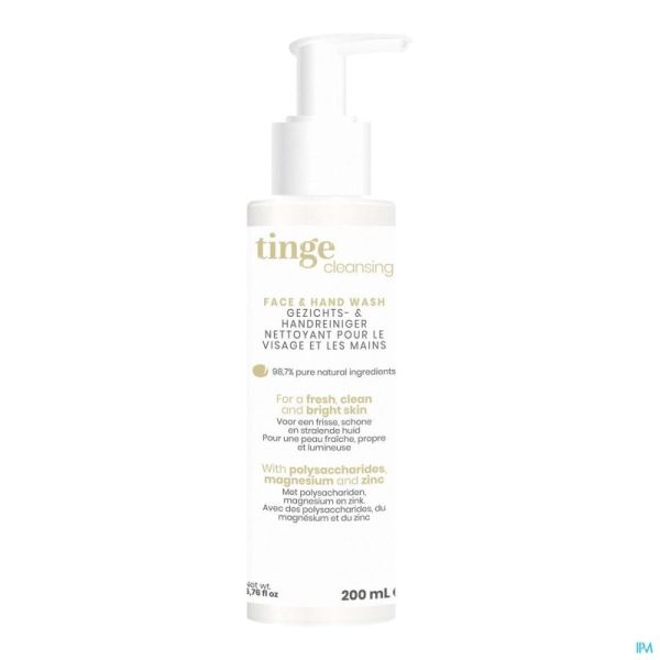 Tinge Cleansing Gezicht/Hand 200 Ml