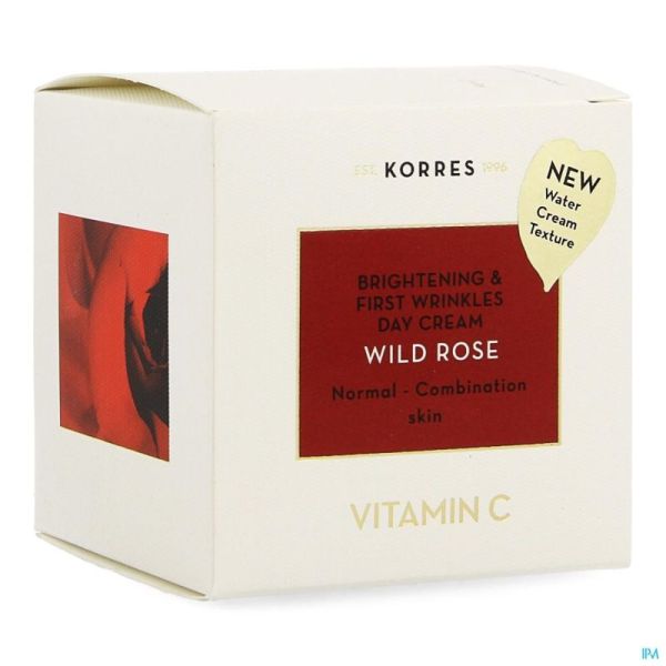 Korres Kf Wild Rose Dag Crem Norm Gem Huid 40 Ml