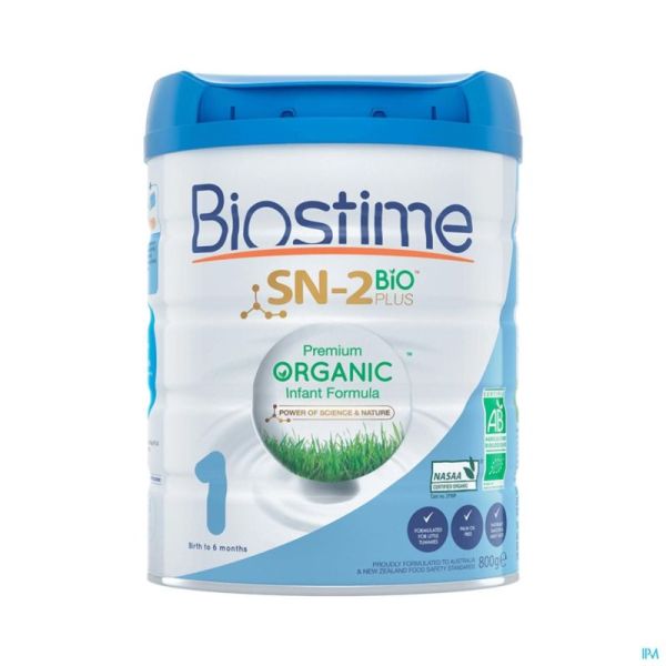 Biostime 1 Sn-2 Bio Plus Premium Organic 800 G