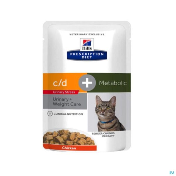 Hills C D Feline Urinary Stress+Metabolic 12X85 G