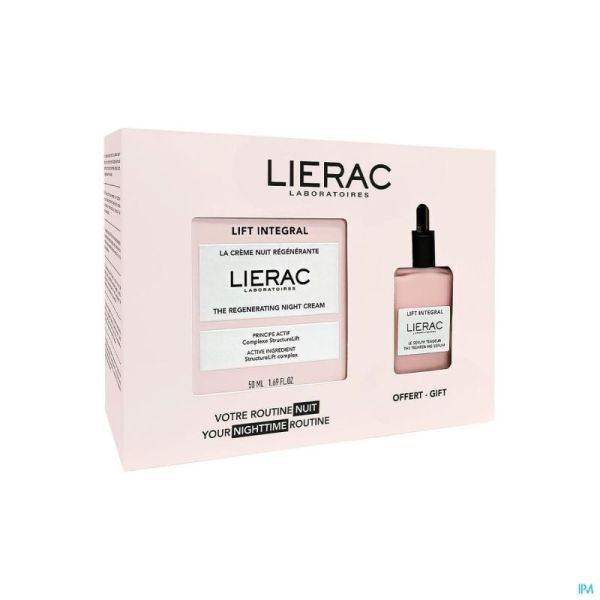 Lierac Kit Lift Integral Cr Nuit 50ml+mm Serum15ml