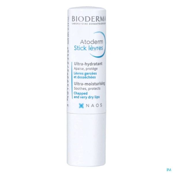 Bioderma Atoderm Lipstick Bescherm 4 G