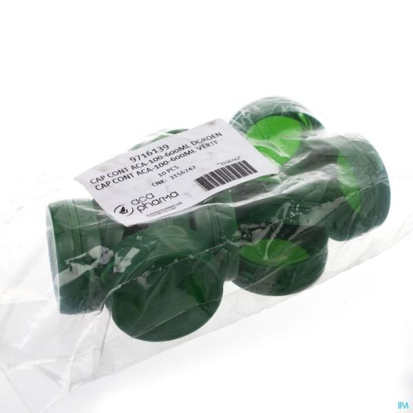 Capsule Vr Container D Groen Aca 100-600 Ml 10 St