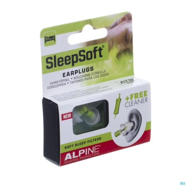 Alpine Sleep Soft Oordopjes 1 Paar Nm