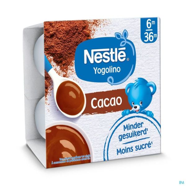 Nestle Baby Dessert Chocolade 4X100 G