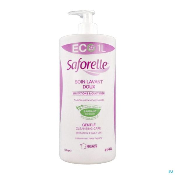 Saforelle Soin Lavant Doux Sol Fl Pompe 1l