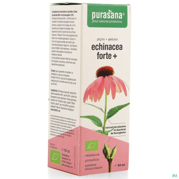 Purasana Echinacea Forte+ Bio 50 Ml