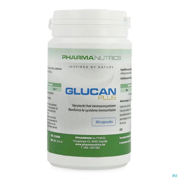 Glucan Plus Aktief Pharmanutrics 90 V-Caps