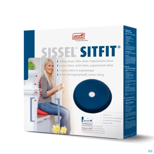 Sissel Balanskussen Sitfit Zwart 36Cm 1 St