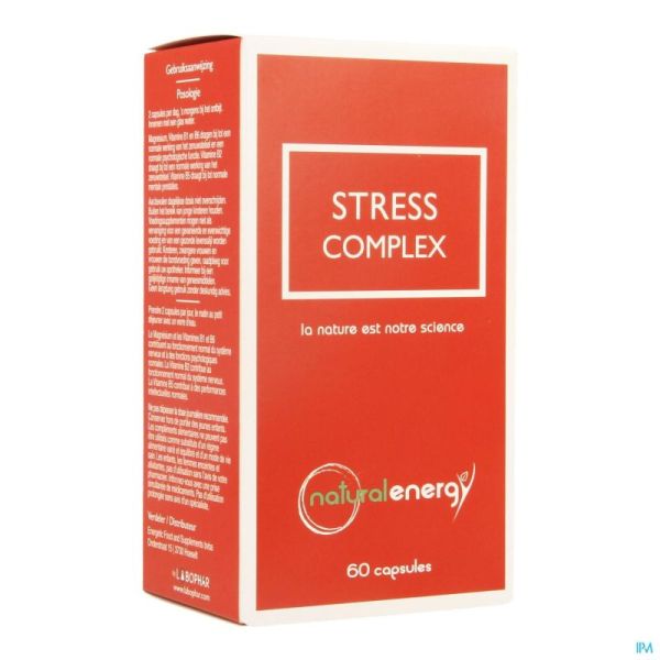 Stress Complex Natural Energy Caps 60