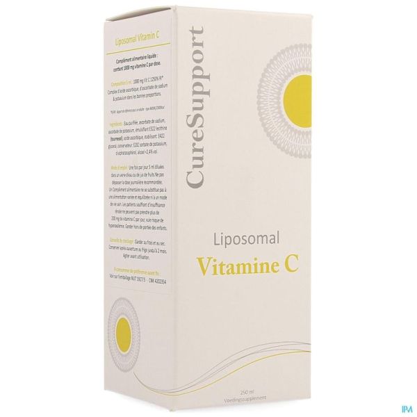 Curesupport Liposomal Vit C Orange 1000 Mg 250 Ml