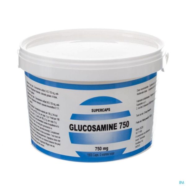 Glucosamine Supercaps 1800 Caps 750 Mg