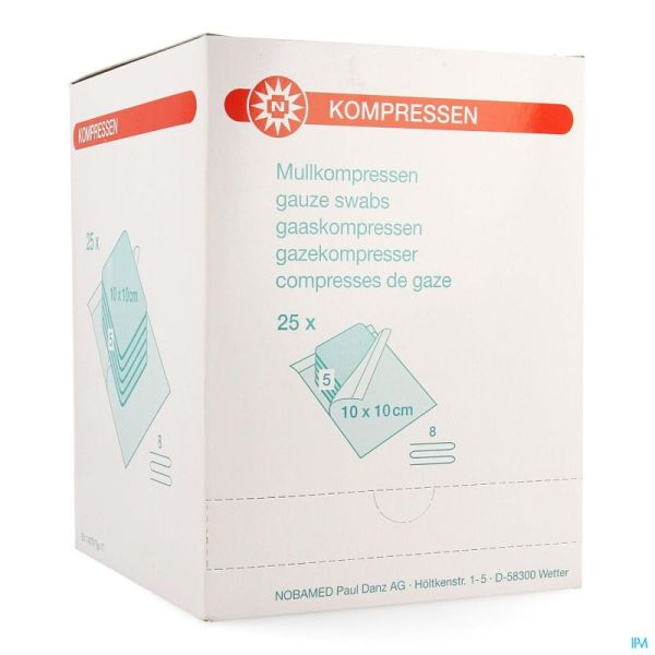 Noba Kompr Ster 5 8 Pl 10X10Cm 9320195 25 St