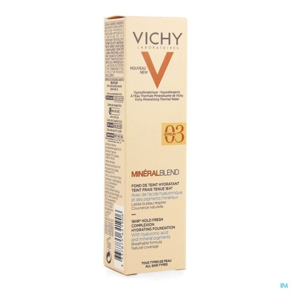 Vichy Mineral Blend Fdt Gypsum 03 30 Ml