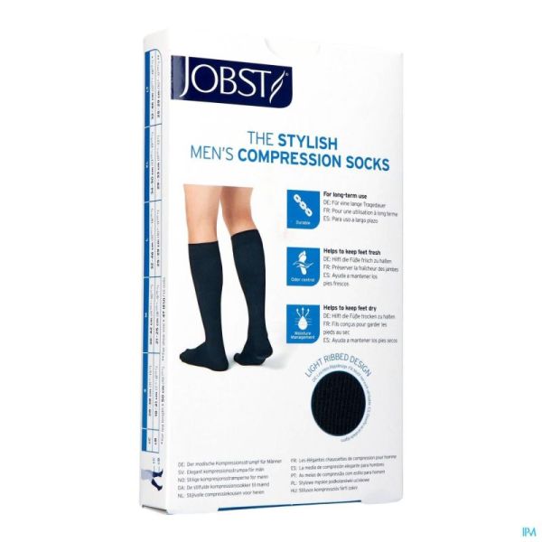 Jobst For Men Kl2 Knie L Black 7525901