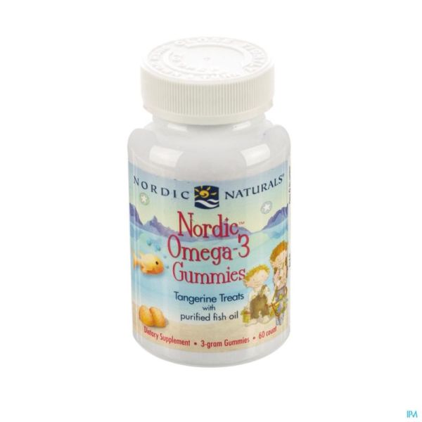 Nordic Omega-3 Gummie Complemed 60 Gummies