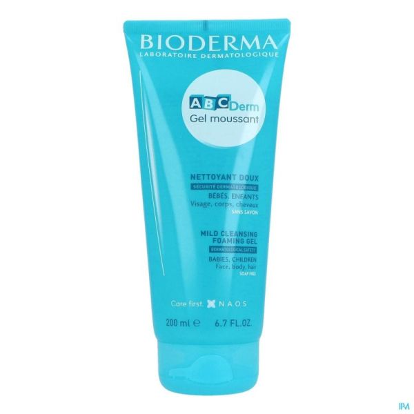 Bioderma Abc Derm Schuimende Gel 200 Ml