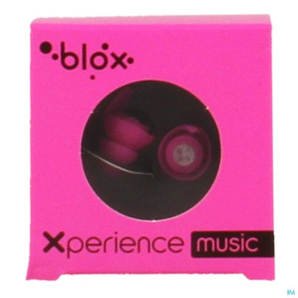 Blox Oordopjes Xperience Rose Fluo 1 Paar