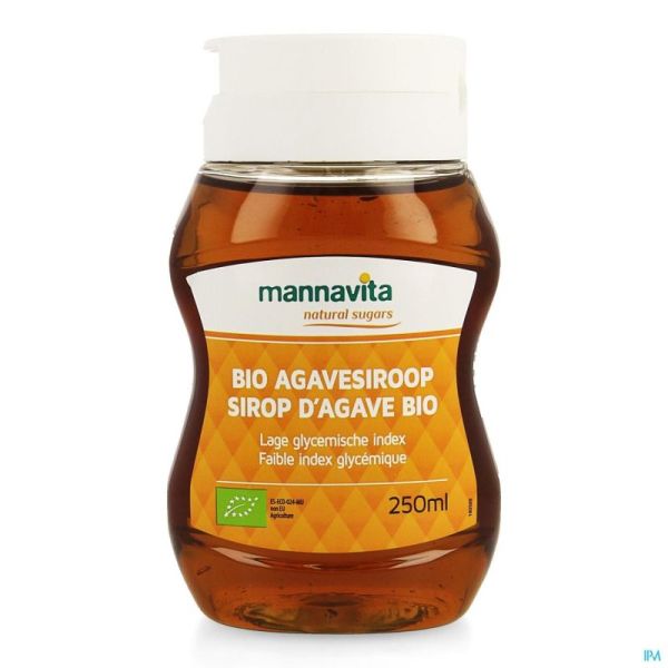 Mannavital Agave Siroop 250 Ml 010099